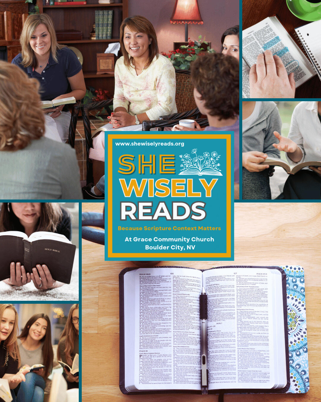 She Wisely Reads Grace Community Church